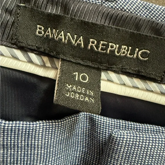 Banana Republic Women’s Logan Classic Straight Leg Dress Trouser Pants Size 10 - Picture 12 of 16